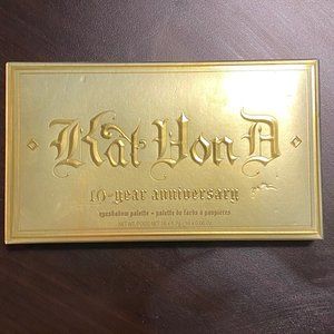 SWATCHED Kat Von D 10 Year Anniversary Palette